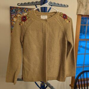 Zara Sand Coloured Cardigan Aged 11-12 years